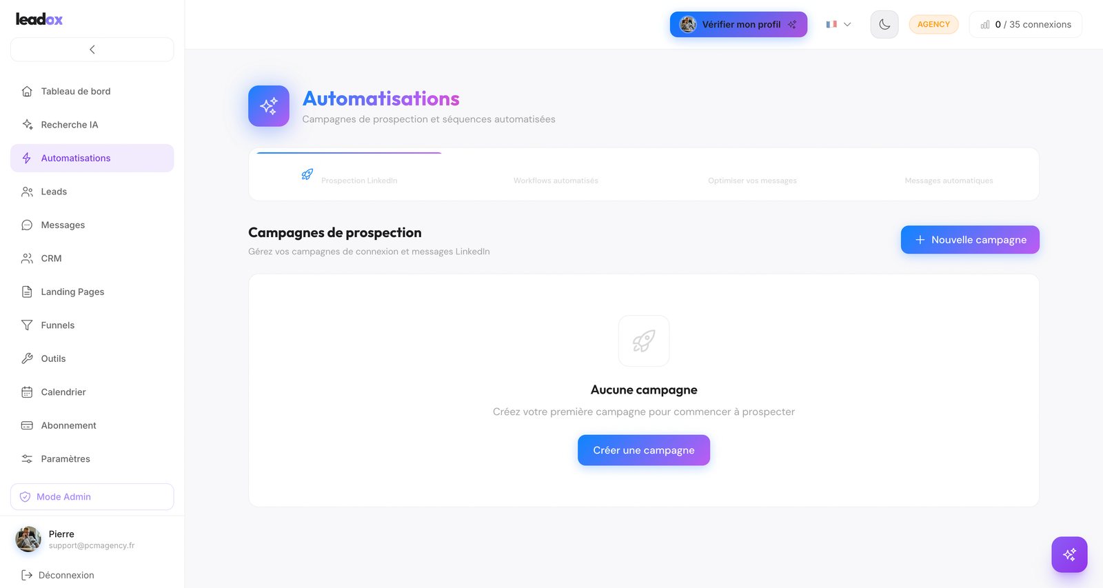 Automatisations et campagnes