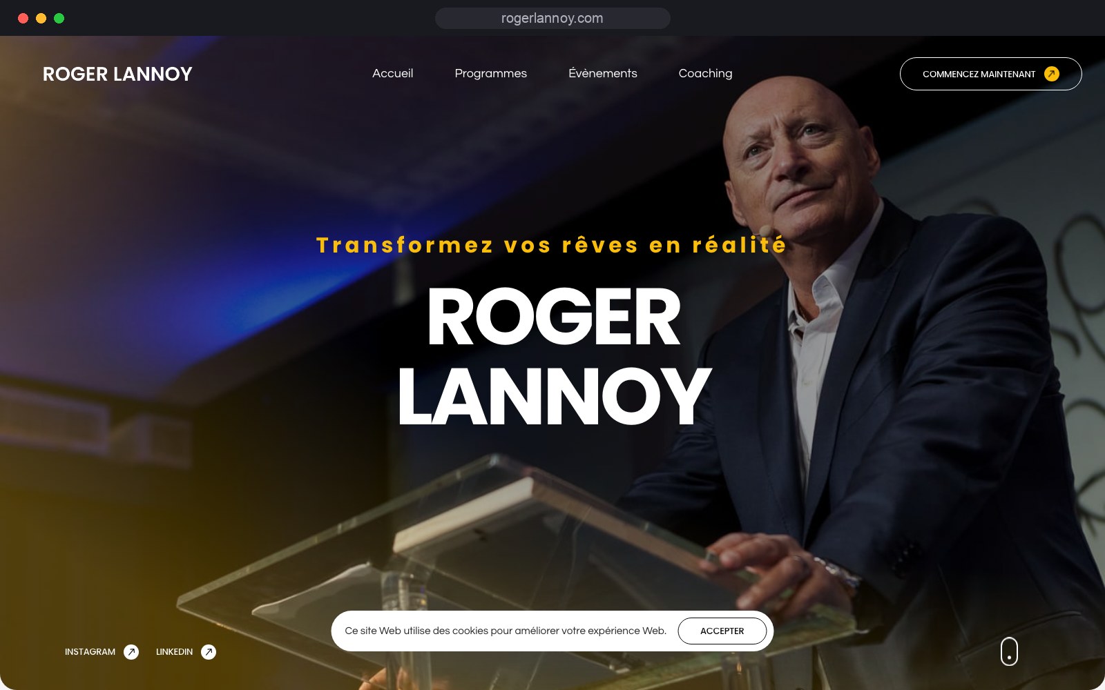 Roger Lannoy — Coach
